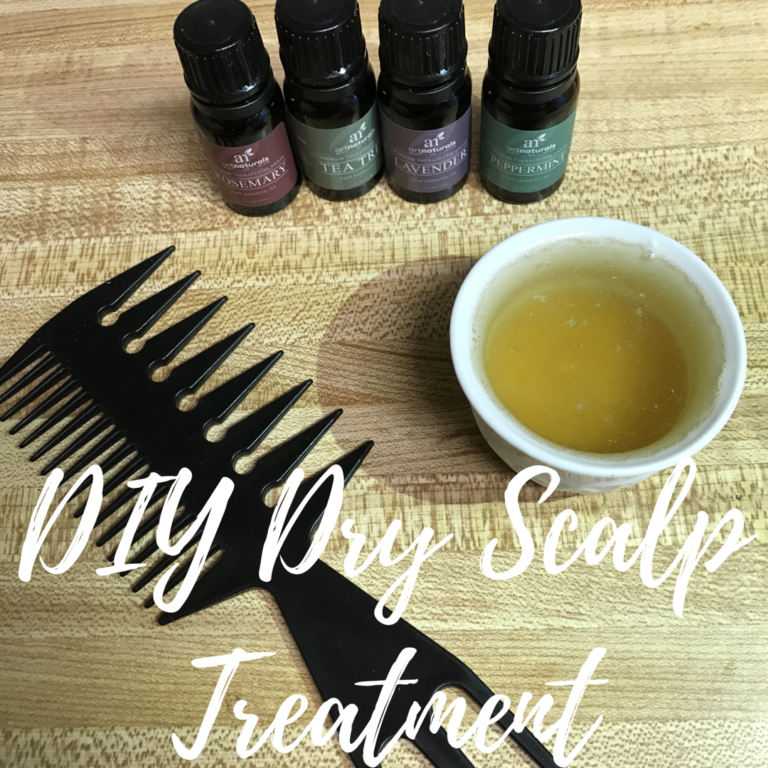 DIY Dry Scalp Treatment