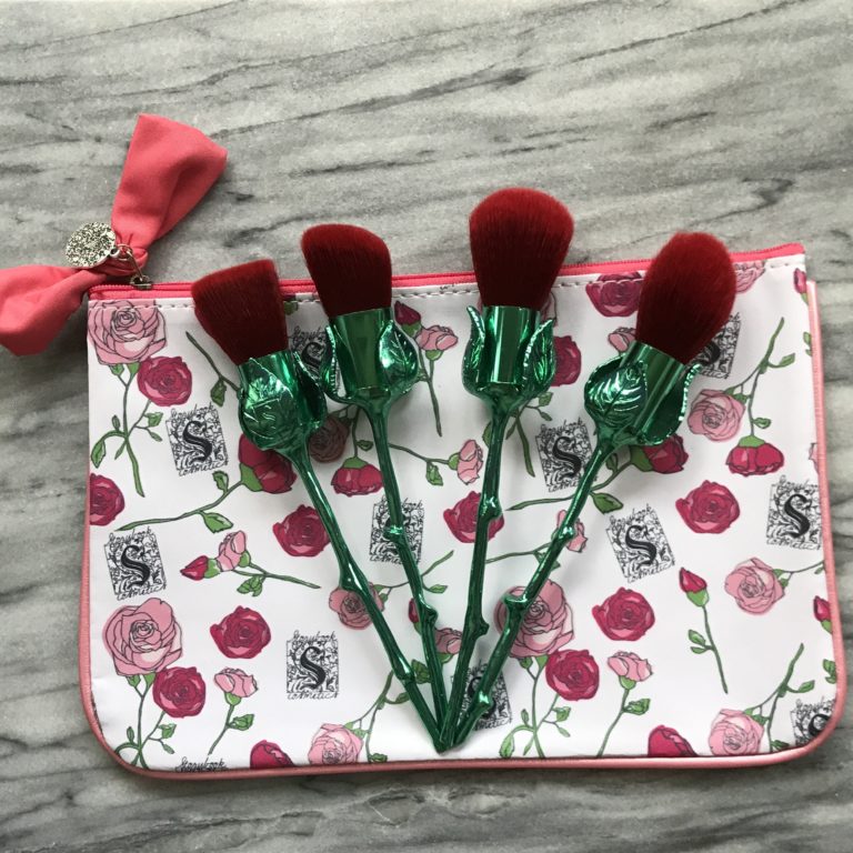 Storybook Cosmetics Rose Makeup Brushes