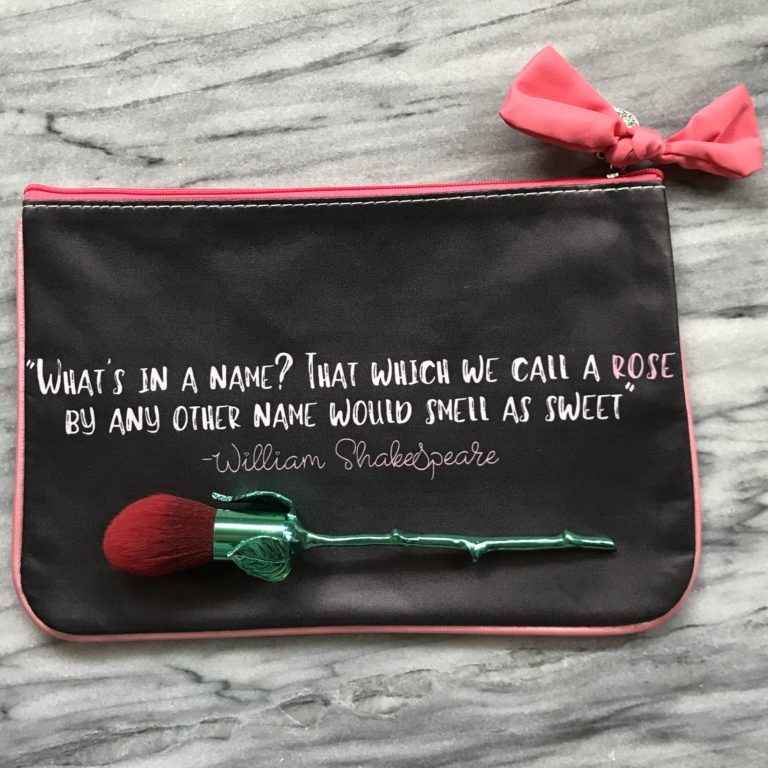 Storybook Cosmetics Rose Makeup Brushes